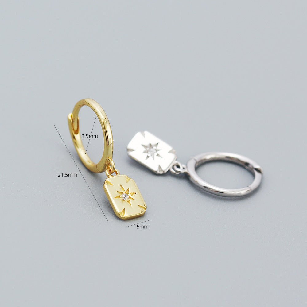 Starburst Charm Earrings - 925 Sterling Silver - Photo 7 | Pinky Promise