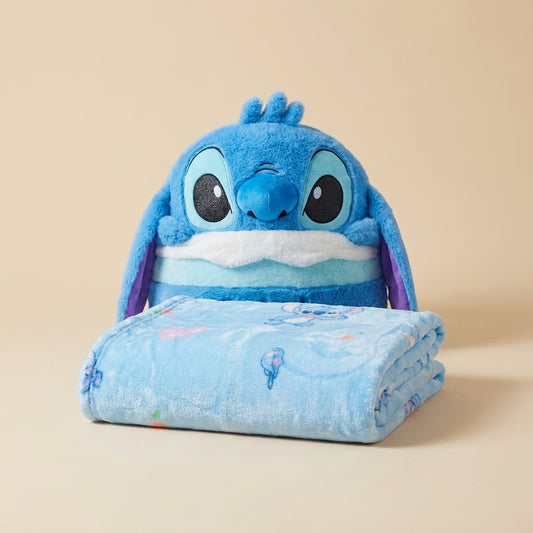 Buy Stitch 2 in 1 pillow and blanket at Pinky Promise