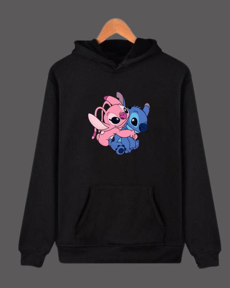 Buy Stitch and angel Hoodie at Pinky Promise