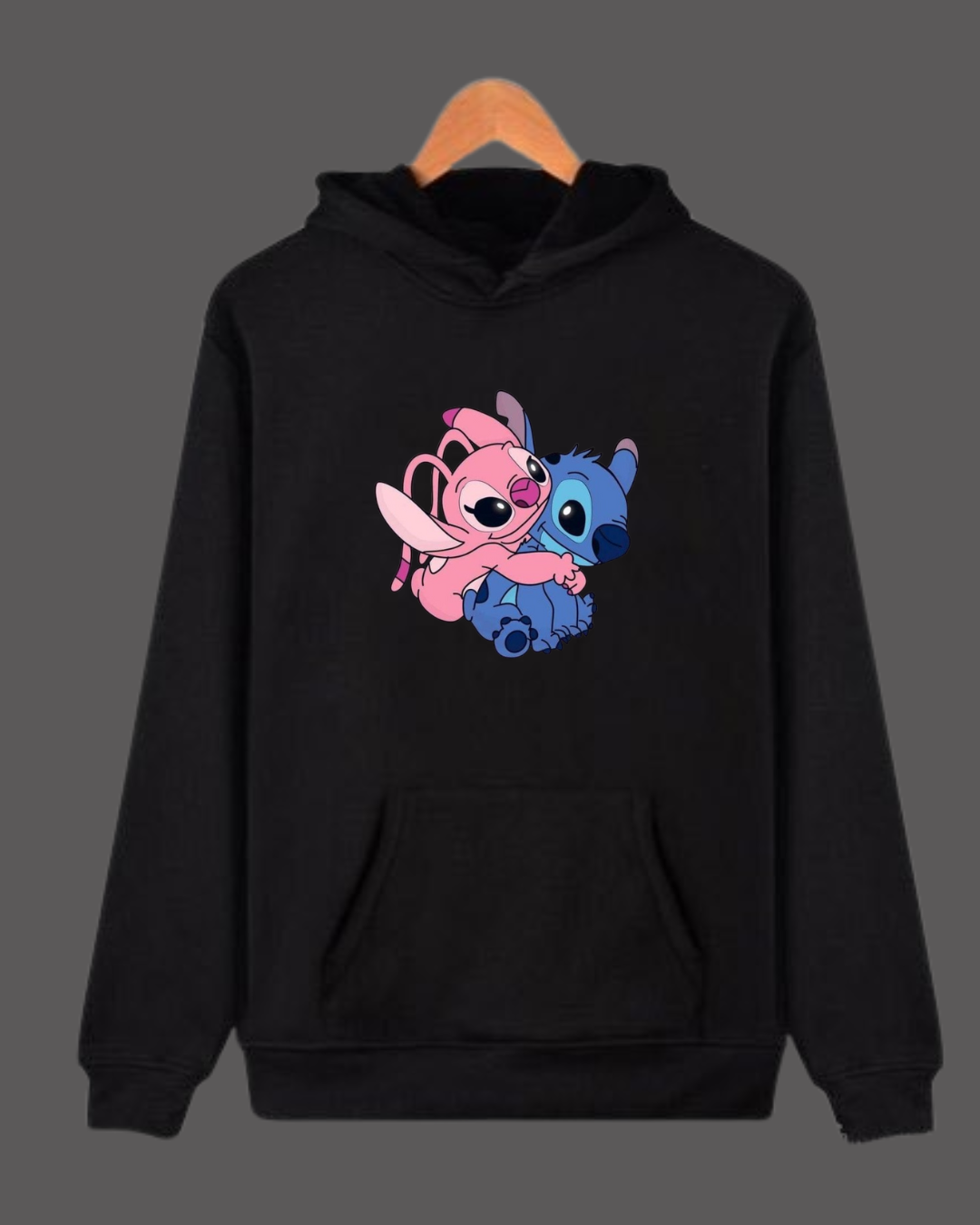 Stitch and Angel Hoodie Kids Sizes | Pinky Promise