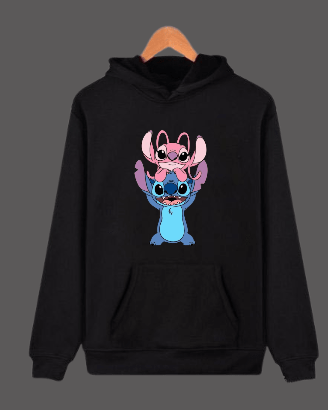 Stitch and Angle Hoodie Kids Sizes | Pinky Promise