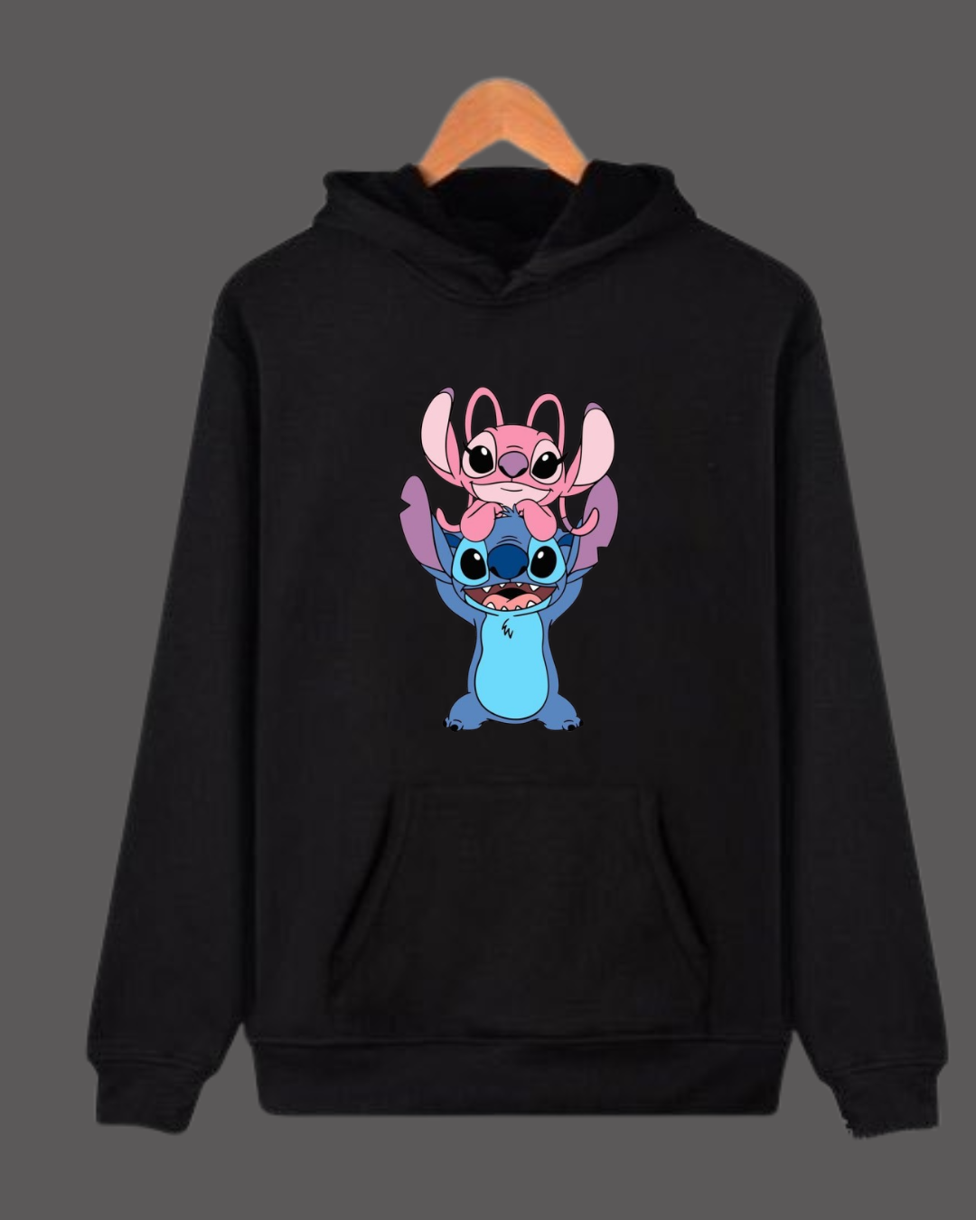 Stitch and Angle Hoodie Kids Sizes | Pinky Promise