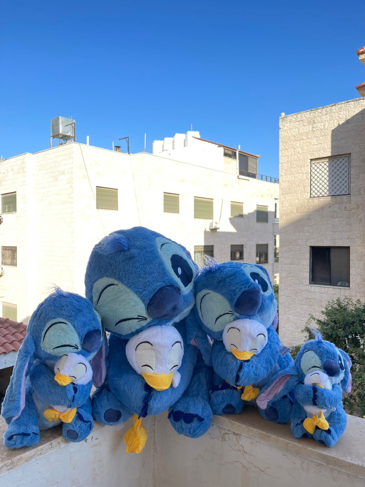 Stitch holding a duck plush toy (55 cm ) - Photo 5 | Pinky Promise