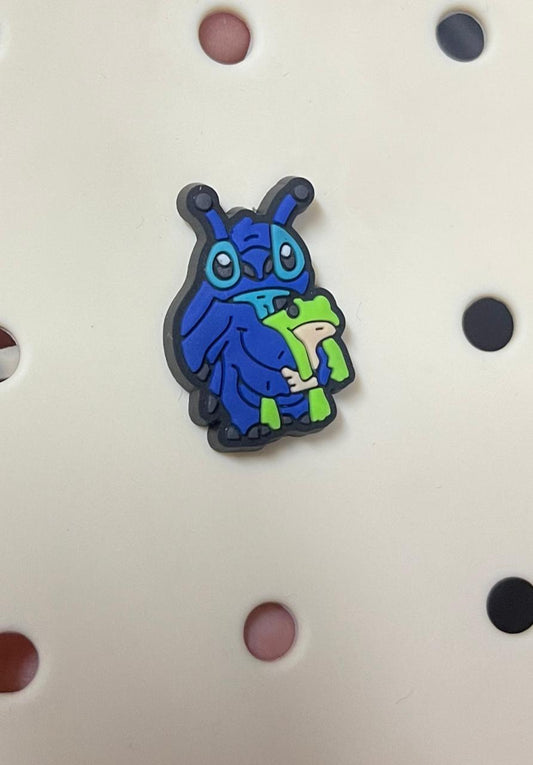 Buy Stitch Holding Frog charm at Pinky Promise