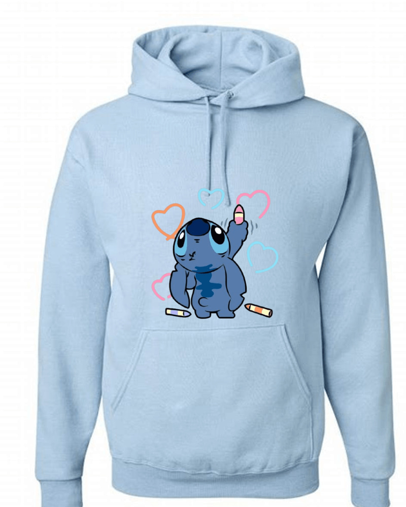 Stitch Hoodie - Close Up | Pinky Promise