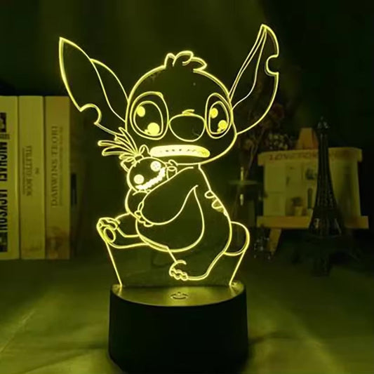 Buy Stitch led 3d light at Pinky Promise