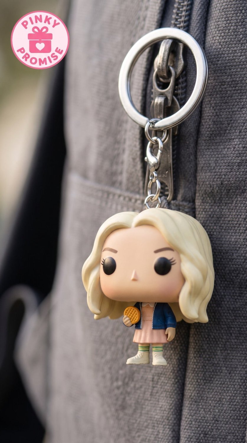 Stranger Things - Eleven Keychain - Pinky Promise