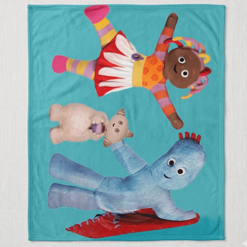 The night garden Big blanket- 200cm * 145 cm - بطانية حديقة المرح - Photo 4 | Pinky Promise