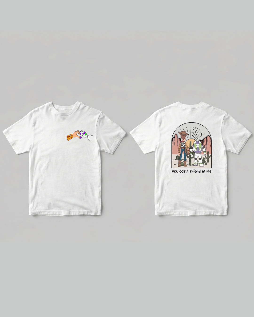 Buy Toy Story T-shirt - Front & Back at Pinky Promise