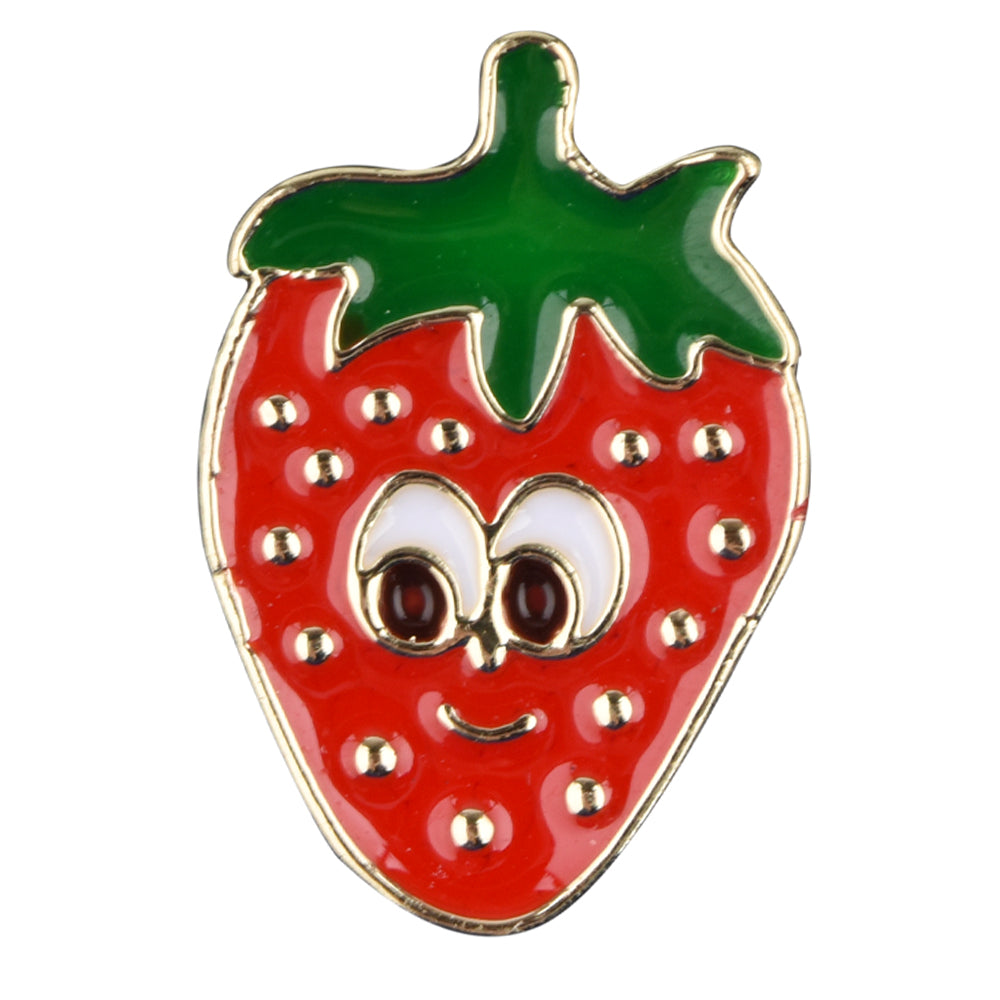 Strawberry watch band charm