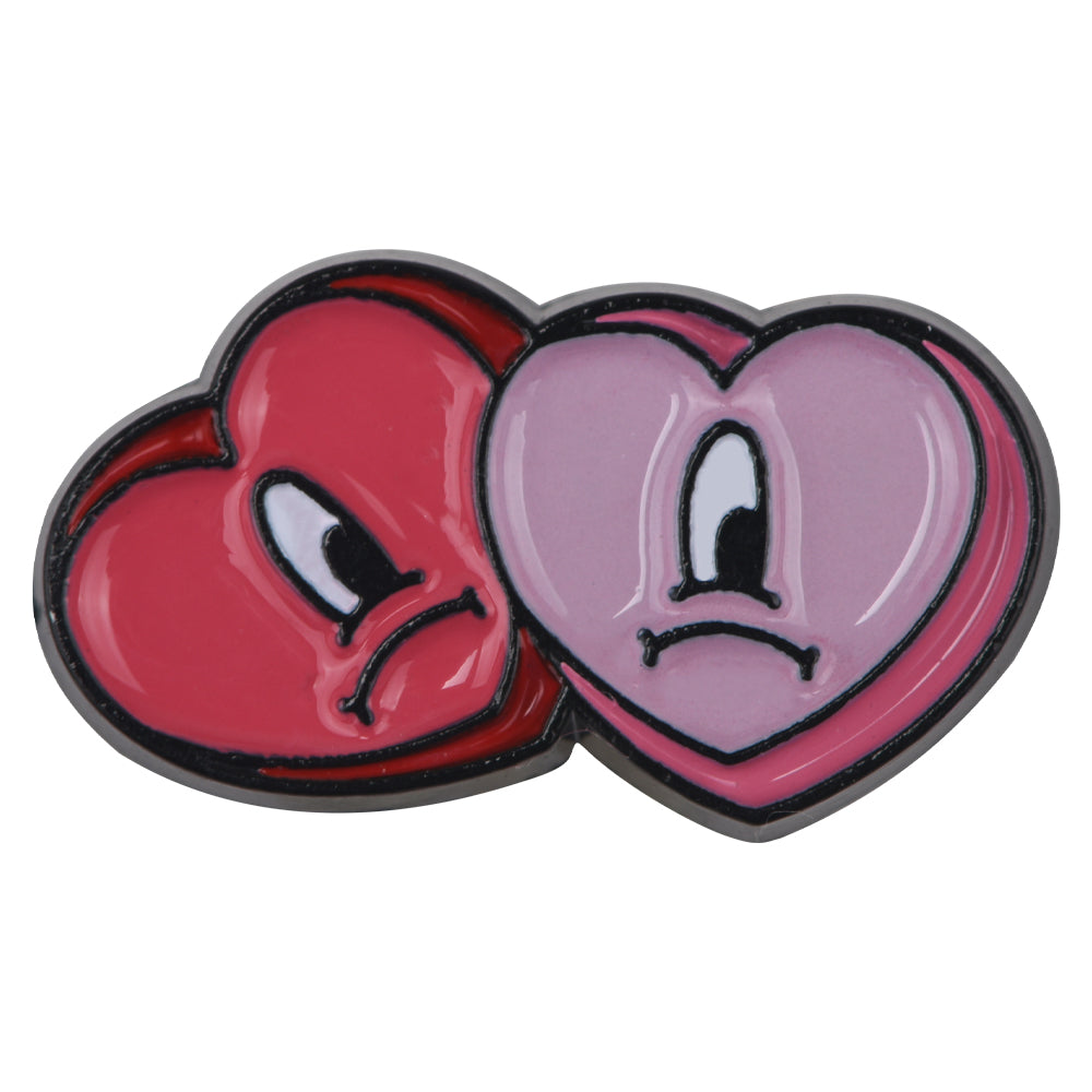 Heart watch band charm