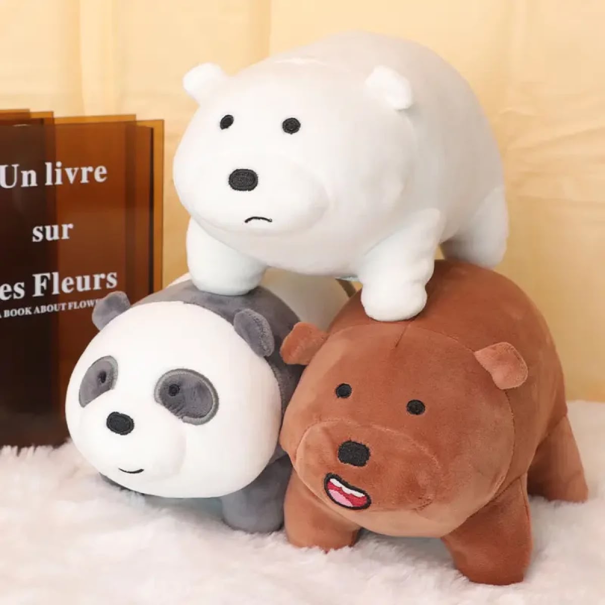 we bare bears plush - 22 cm - Pinky Promise